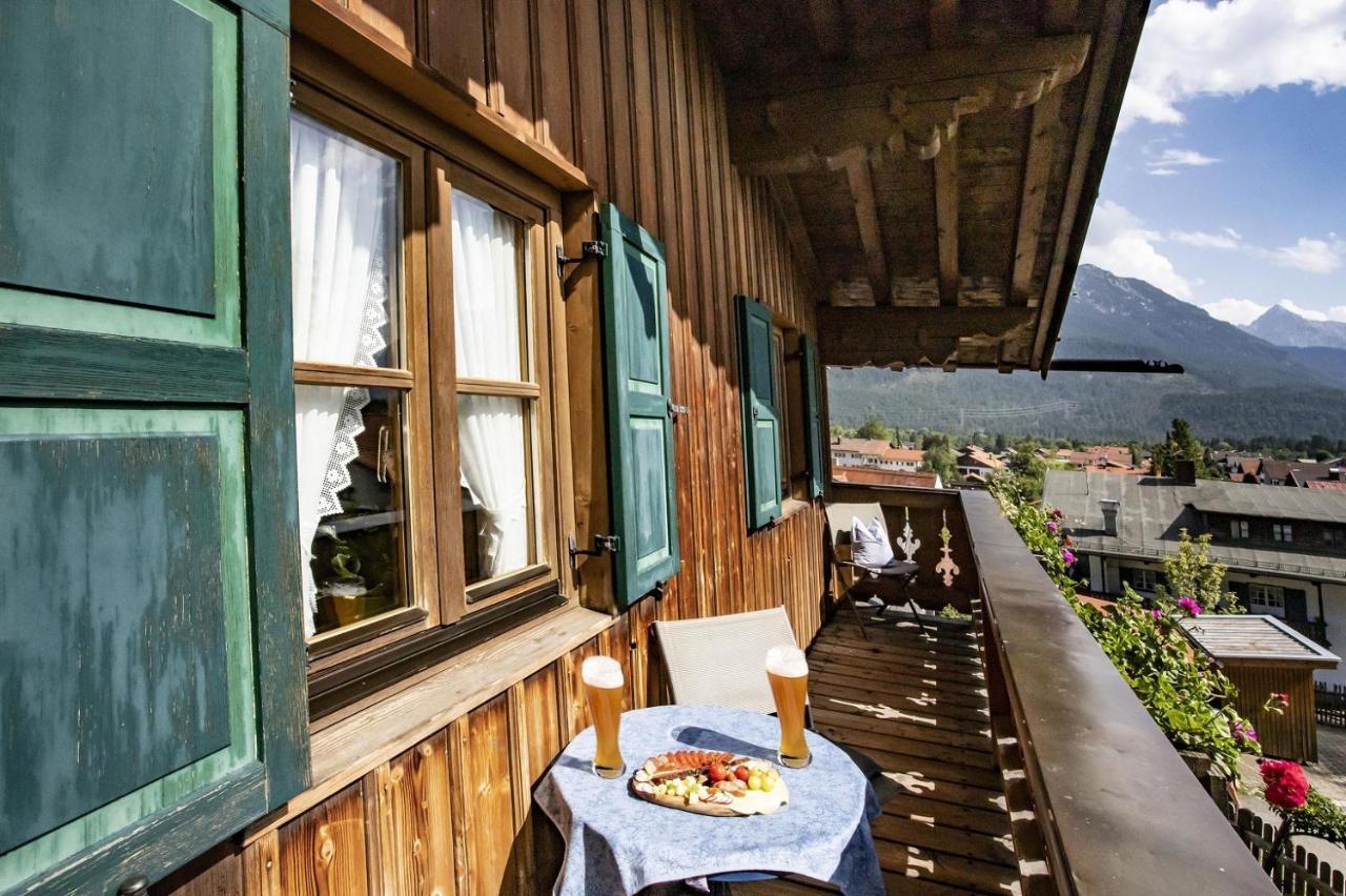Ferienwohnungen Holler Wallgau Buitenkant foto