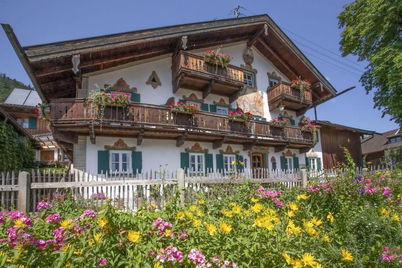 Ferienwohnungen Holler Wallgau Buitenkant foto