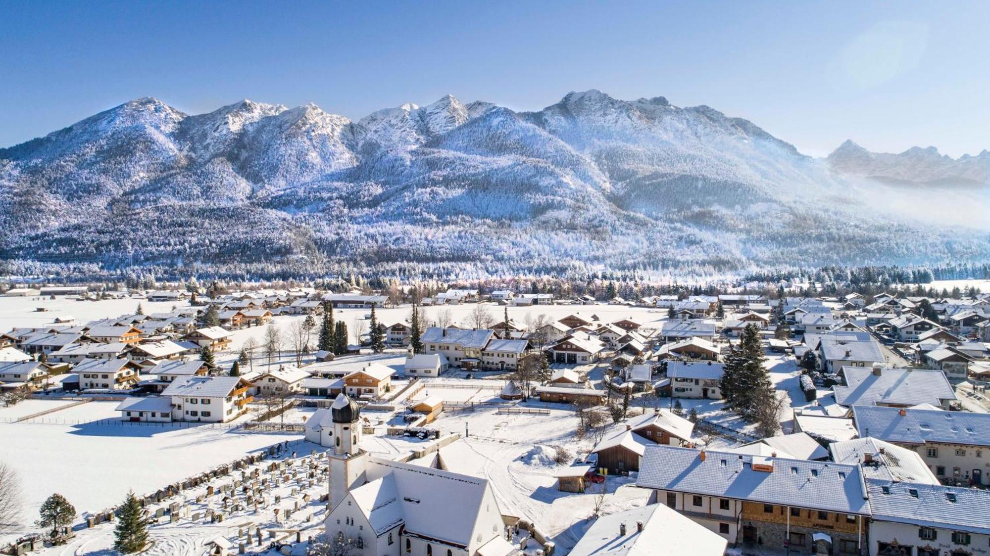 Ferienwohnungen Holler Wallgau Buitenkant foto